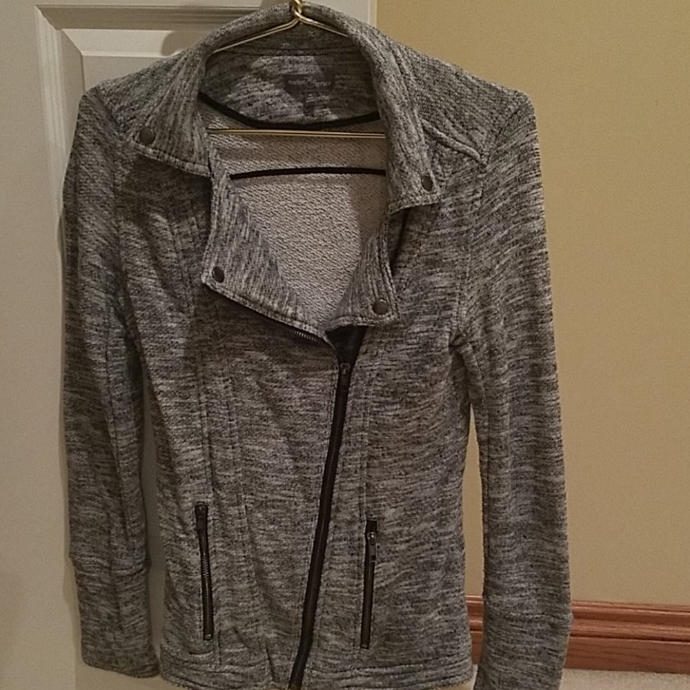 Soft, moto style jacket.